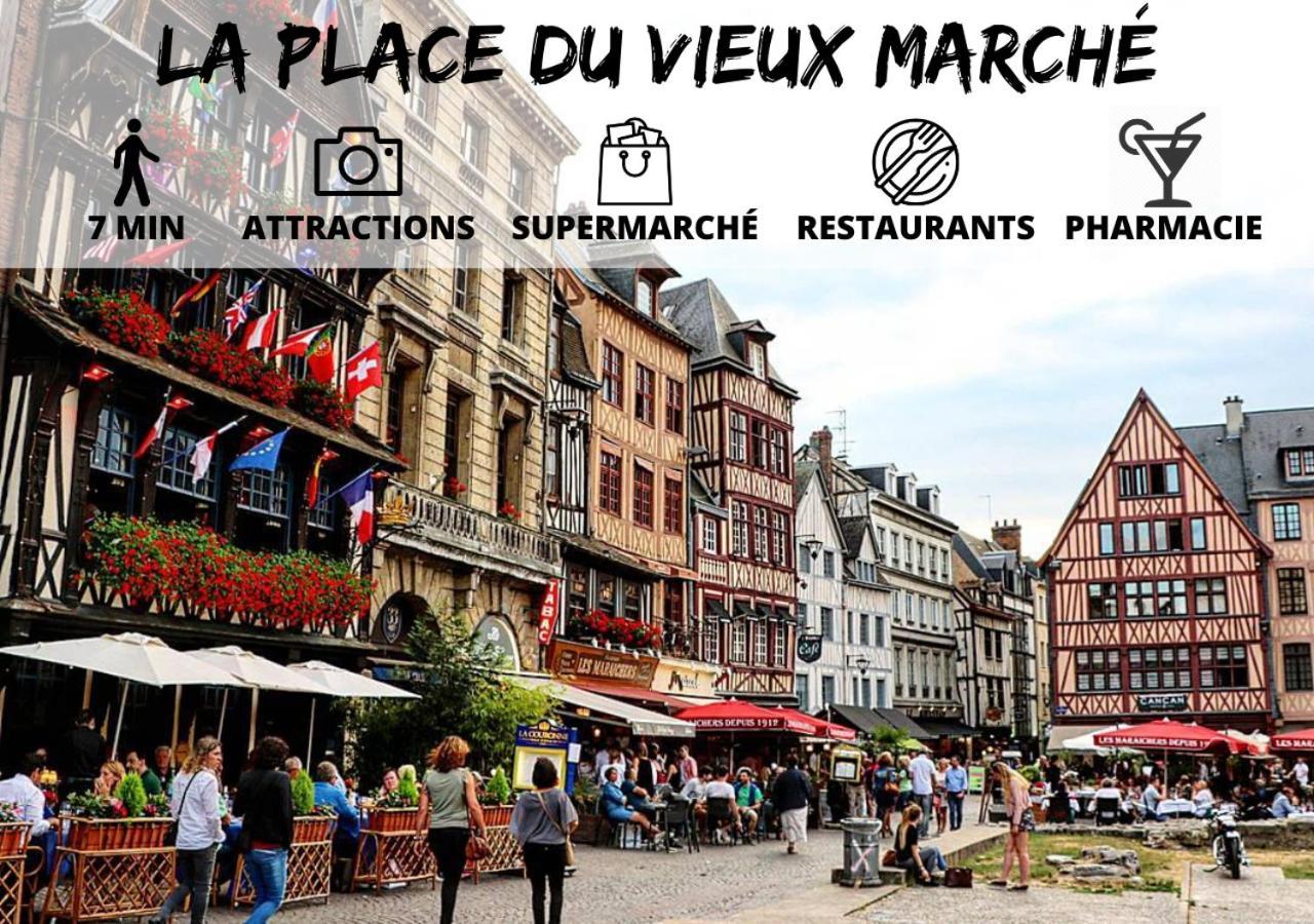 Cosy'Appart - Le Gervais Rouen Eksteriør billede